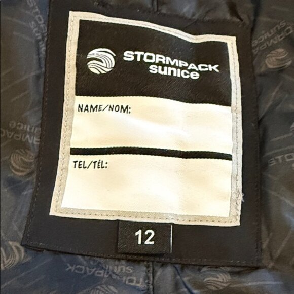 Stormpack Sunice Snow Pants Unisex Youth Black Size 12 - Picture 12 of 12